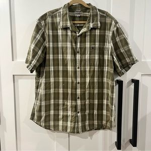 {Carhartt} Relaxed Fit Button Down Shirt, 2XL